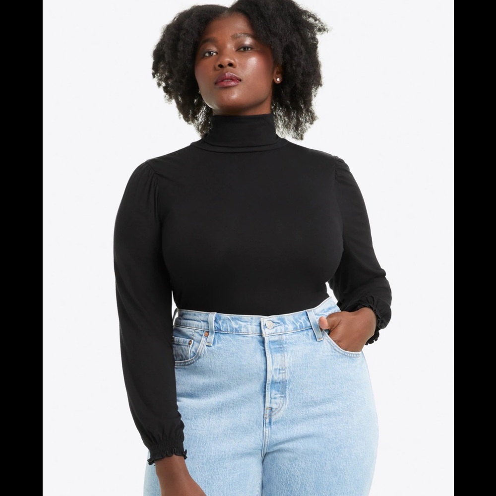 🖤🖤🖤Draper James black knit turtleneck. NWOT. 3X🖤🖤🖤